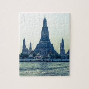 Puzzle Wat Arun temple avec River Thailand Bangkok
