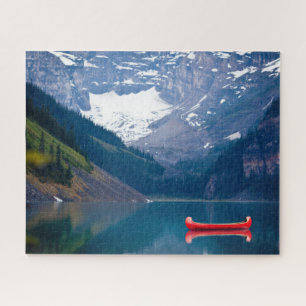 Puzzle Water Lake Louise Canadian Rocky Mountains