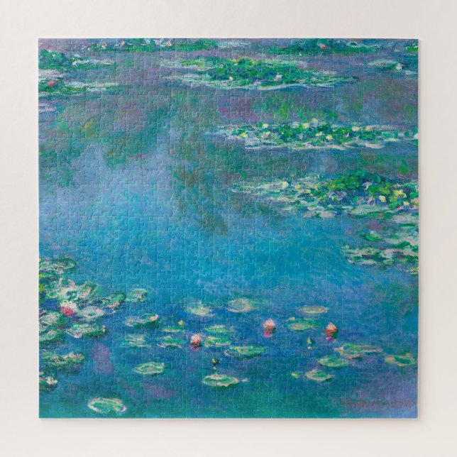 Puzzle Water Lilies by Claude Monet (Vertical)