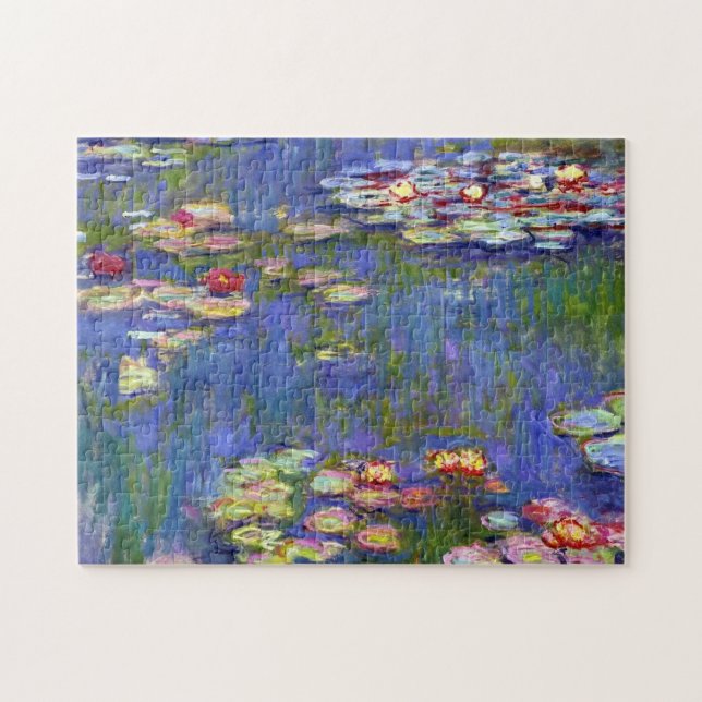 Puzzle Water Lily Pond Claude Monet Art Art (Horizontal)