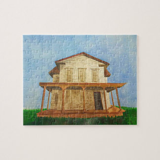 Puzzle Watercolor House