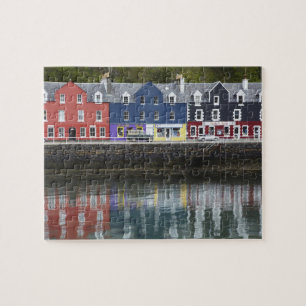 Puzzle Waterfront, Tobermory, île de Mull, Écosse,
