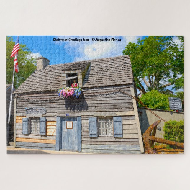 Puzzle We Love Old School House St. Augustine Florida Jig (Horizontal)