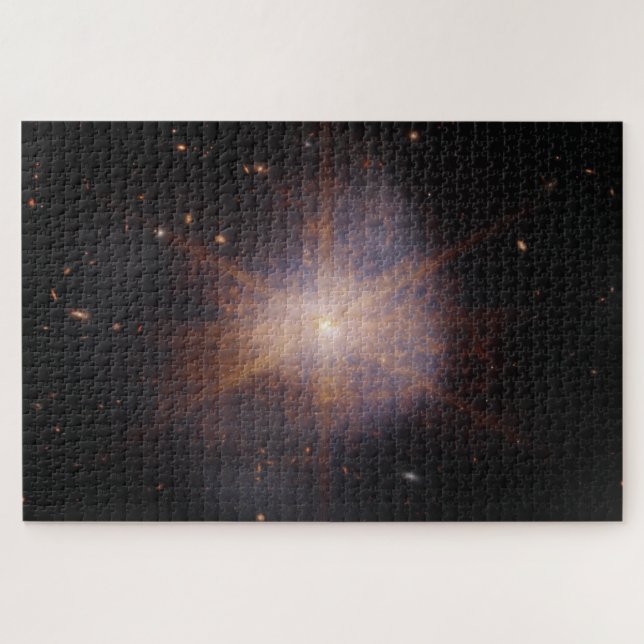 Puzzle WEBB SPACE TELESCOPE Arp 220 Galaxies en interacti (Horizontal)