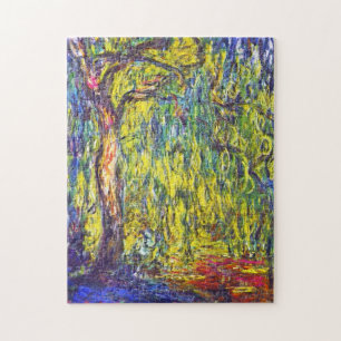 Puzzle Weight Willow Claude Monet peinture vibrante art