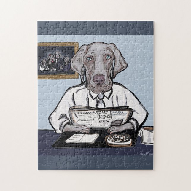 PUZZLE WEIMARANER (Vertical)