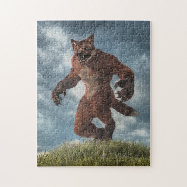 Puzzle Werefox (Vertical)