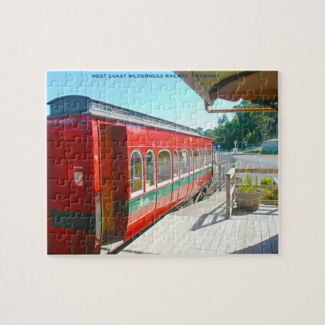 Puzzle West Coast Wilderness Railway Tasmanie (Horizontal)