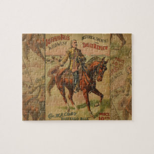 Puzzle Western Buffalo Bill Wild West