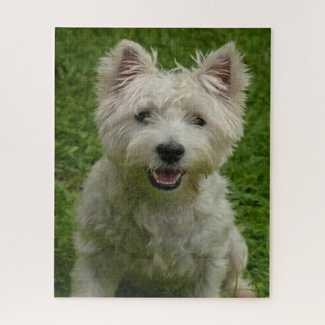 Puzzle Westie Chiens Jigsaws. (Vertical)