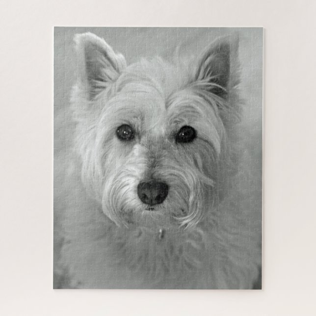 Puzzle Westie (West Highland White Terrier) Chien (Vertical)
