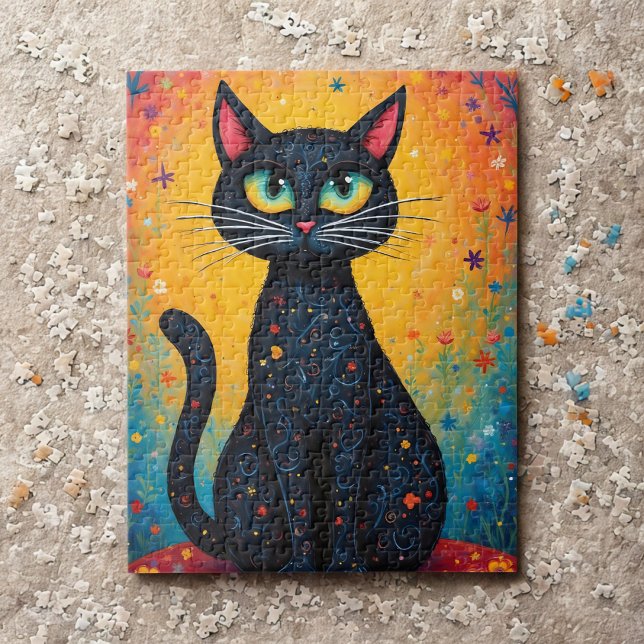 Puzzle Whimsical Cat  (Créateur téléchargé)