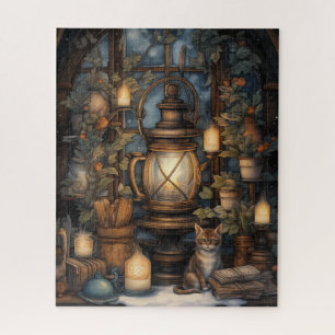 Puzzle Whimsical Cosy Winter : Wizard's Retreat