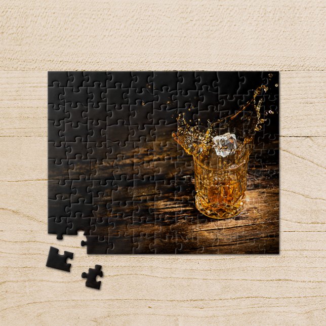 Puzzle Whiskey sur les rochers (Whiskey on the Rocks Jigsaw Puzzle)