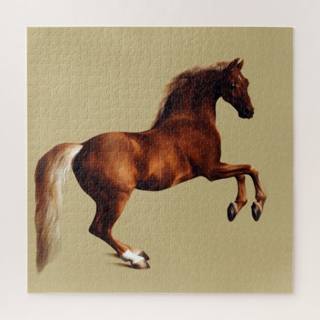 Puzzle Whistlejacket horse by George Stubbs (Vertical)