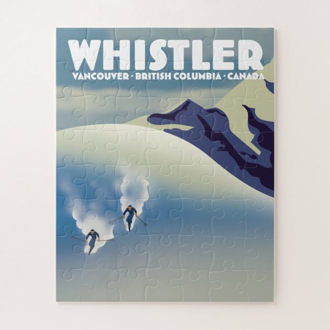 Puzzle Whistler British Columbia Canada Ski (Vertical)