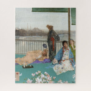 Puzzle Whistler - Variations de couleur chair et de vert