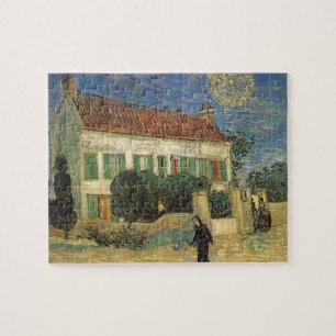 Puzzle White House at Night by Vincent van Gogh