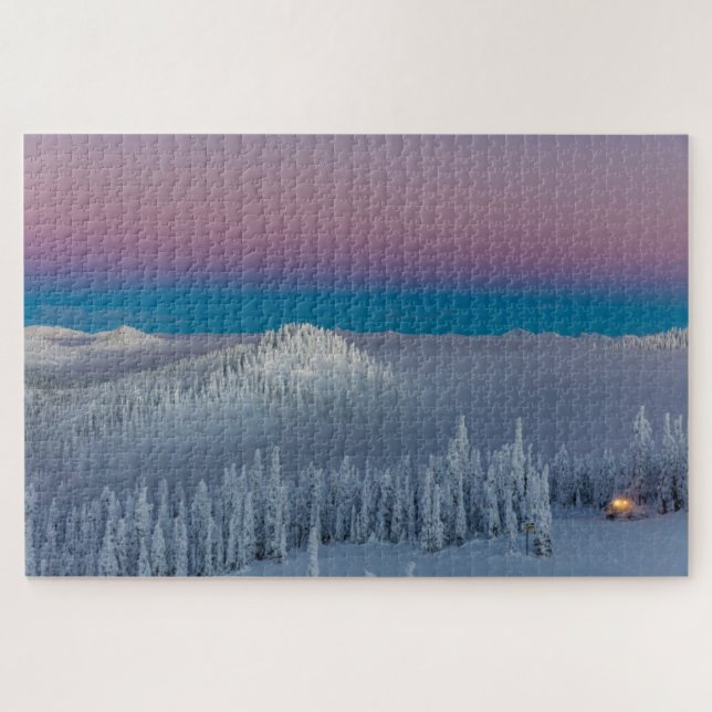 Puzzle Whitefish Mountain Resort à Whitefish, Montana (Horizontal)