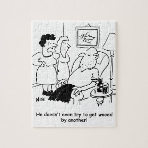 Puzzle Wife Says Husband Doesn't Try to get Wooed