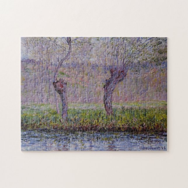 Puzzle Wilers au printemps Monet Art (Horizontal)