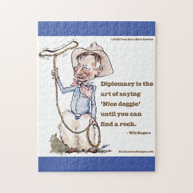 Puzzle Will Rogers & Citation (Vertical)