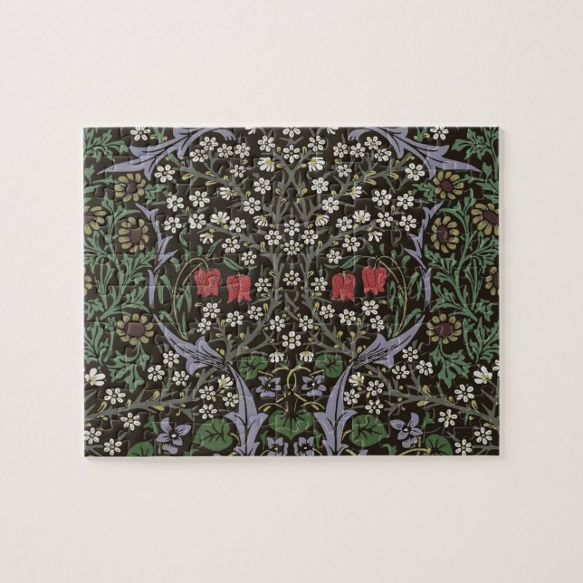 Puzzle William Morris Blackthorn Tapestry Floral (Horizontal)