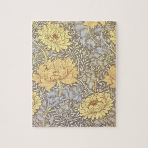 Puzzle William Morris Chrysanthemum Fleurs maman