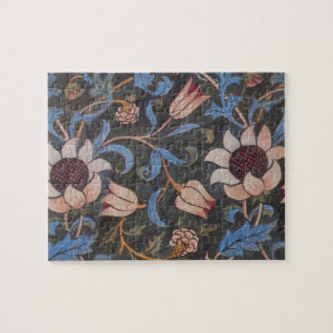 Puzzle William Morris Evenlode Textile Floral Art