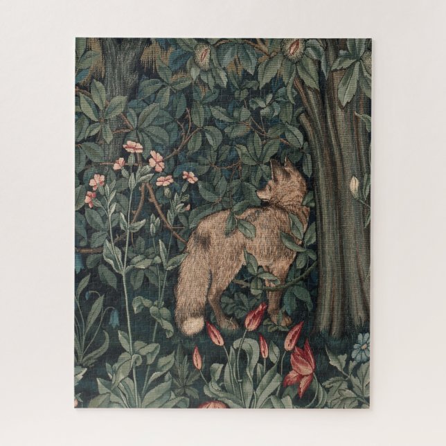 Puzzle William Morris Faune sauvage Fox (Vertical)