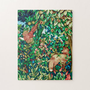 Puzzle William Morris Fox et Pheasestry Imprimer
