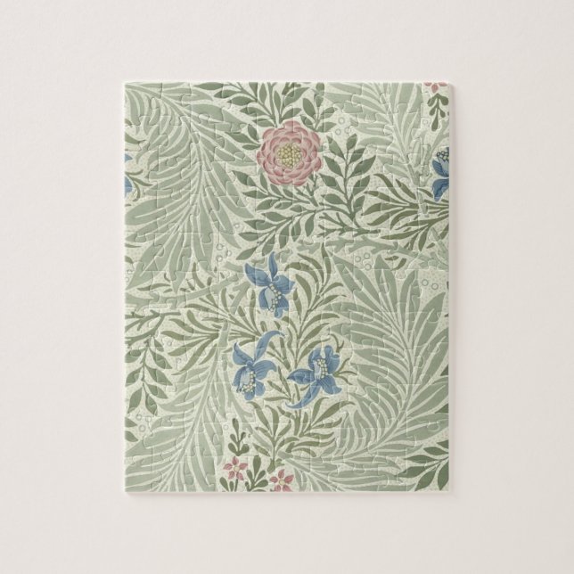 Puzzle William Morris Larkspur Fond d'écran floral (Vertical)