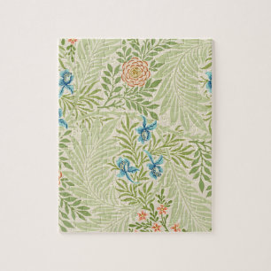 Puzzle William Morris Larkspur Motif floral