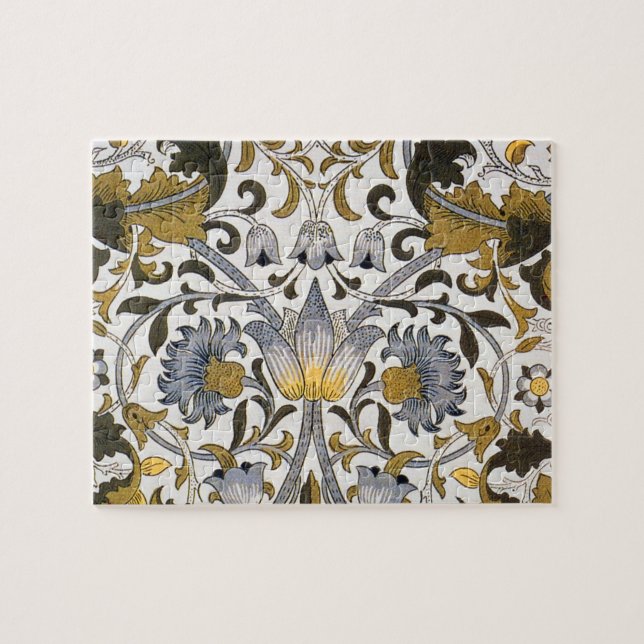 Puzzle william morris lodsé floral textile (Horizontal)