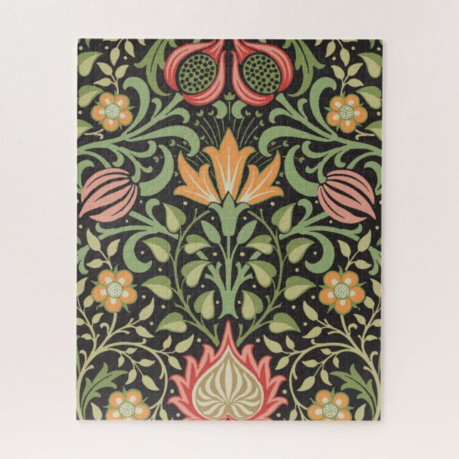 Puzzle William Morris Persian Floral Antique (Vertical)