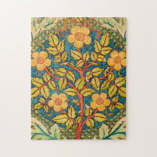Puzzle William Morris Rose Wreath : Arts et Métiers class