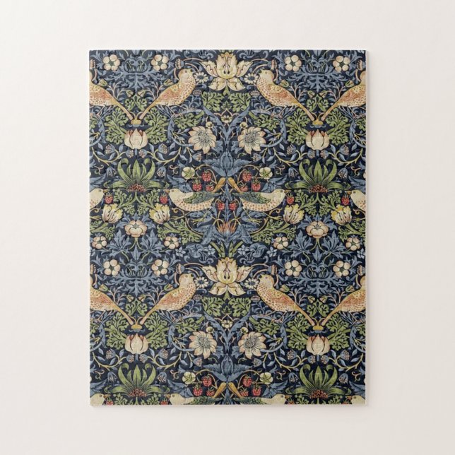 Puzzle William Morris Strawberry Thief (Vertical)