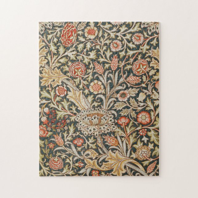Puzzle William Morris Trent Garden Flower Classic Botanic (Vertical)