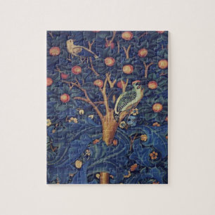 Puzzle William Morris Woodpecker Tapestry Arts & Artisana