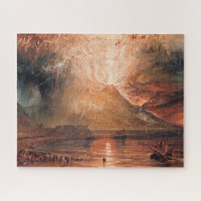 Puzzle William Turner - Vésuve en éruption (Horizontal)