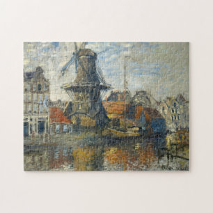 Puzzle Windmill, Onbekende Gracht Amsterdam Monet Fine