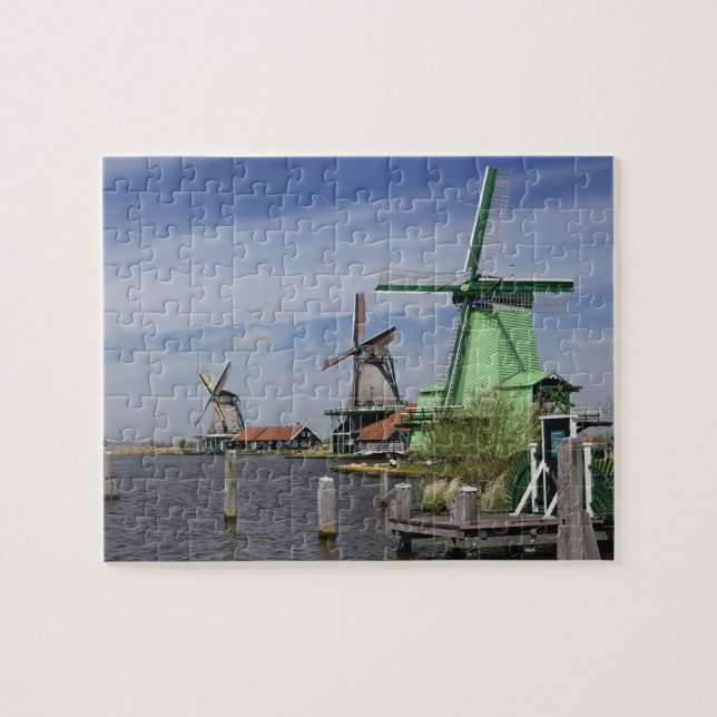 Puzzle Windmill, Zaanse Schans, Hollande, Pays-Bas 2 (Horizontal)