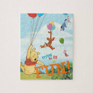 Puzzle Winnie l'ourson s'amuse