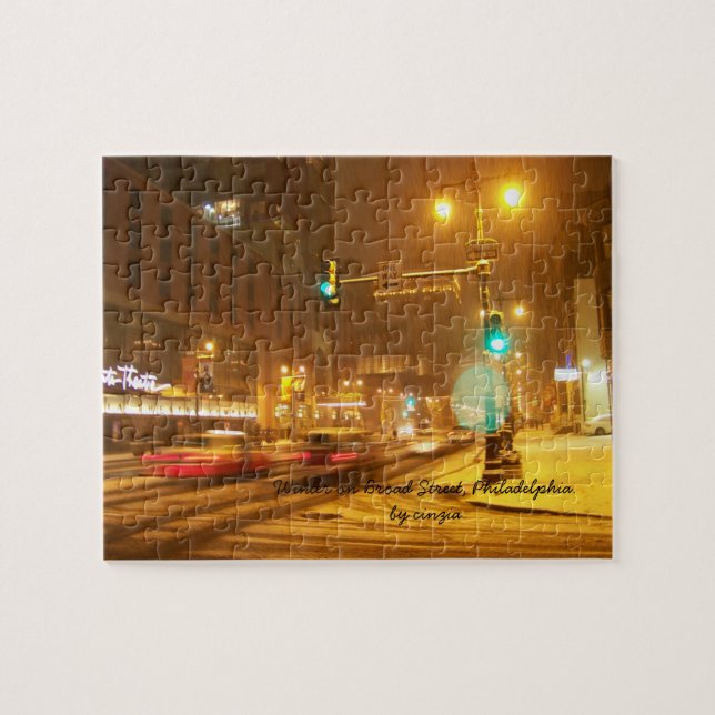 Puzzle winter picture (Horizontal)