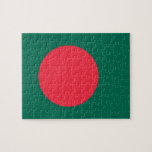Puzzle with Flag of Bangladesh<br><div class="desc">Celebrate national pride and test your skills with our unique puzzle featuring the flag of Bangladesh! Designed with care and cultural appreciation, this puzzle beautifully displays the iconic green and red flag of Bangladesh. As you piece it together, you’ll enjoy a fun and rewarding activity that also deepens your connection...</div>