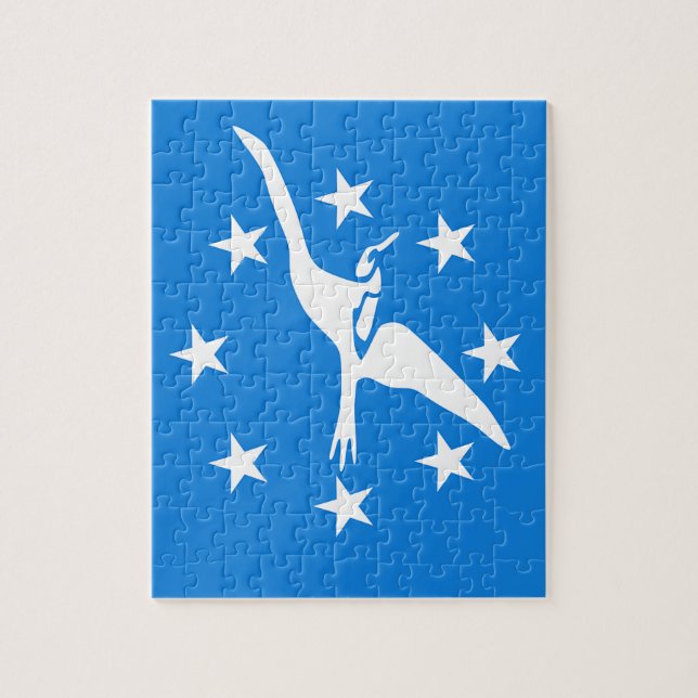 Puzzle with Flag of Corpus Christi City (Vertical)