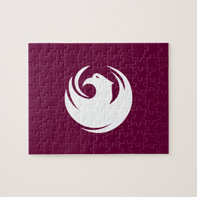 Puzzle with Flag of Phoenix, Arizona (Horizontal)
