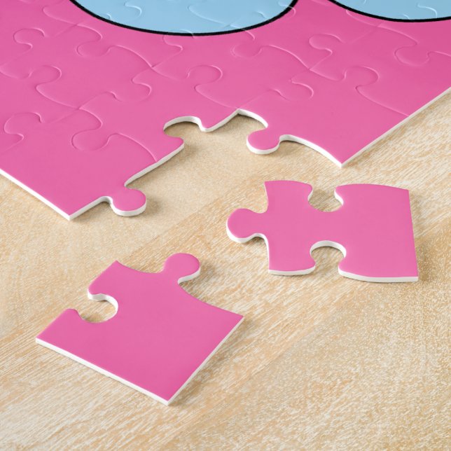 Puzzle with Gift Box, 30 Oversized Piece (Side)