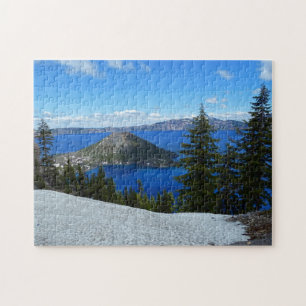 Puzzle Wizard Island Crater Lake Oregon