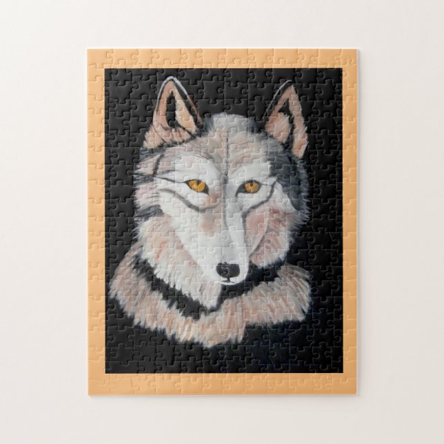 Puzzle Wolf (Vertical)